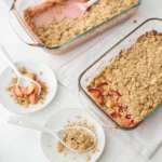 Dump Cakes Recipe 3 Ree Drummond dump cake in a white baking dish